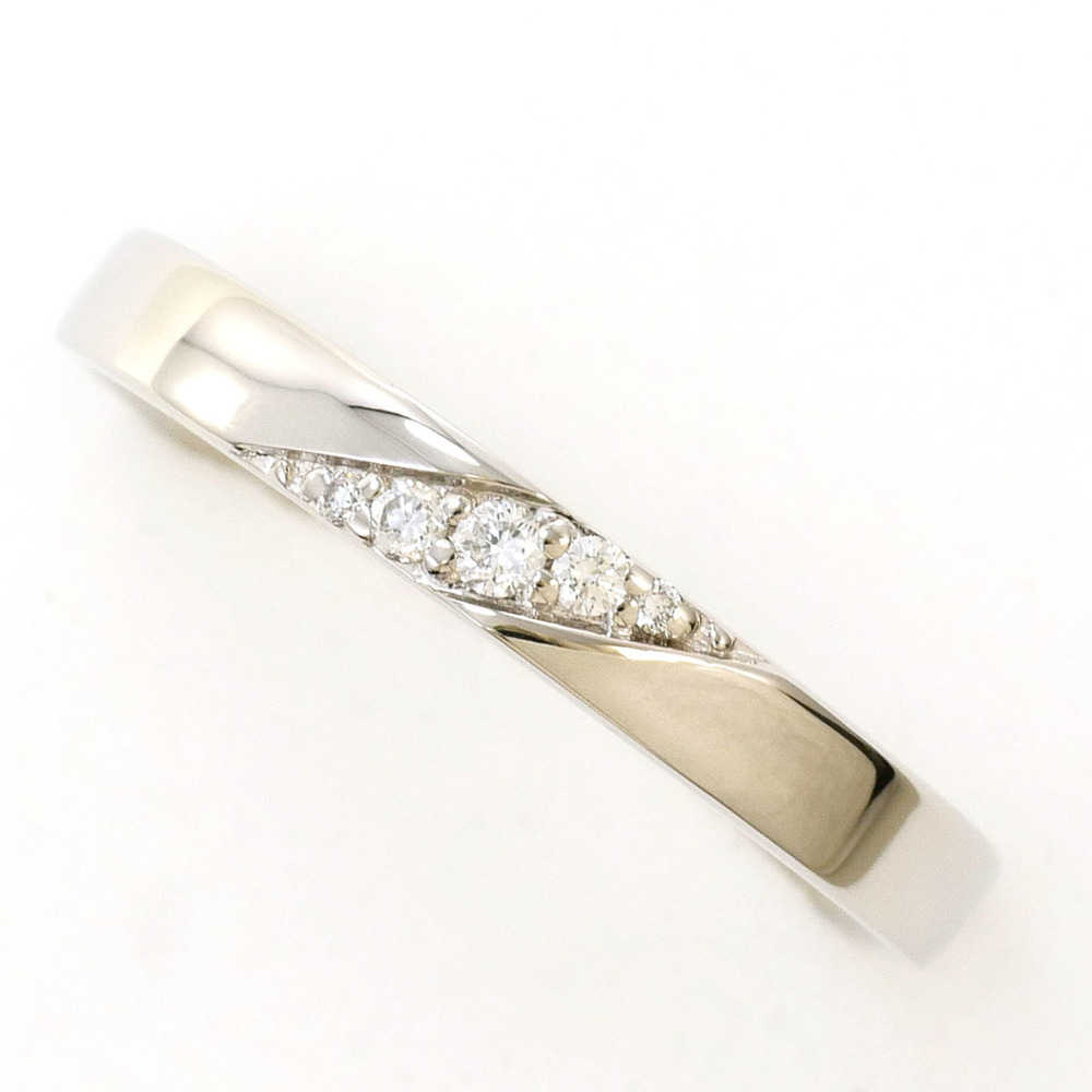 VINTAGE Silver Diamond Ring